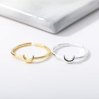 Minimalist Crescent Ring - Nova-Gold-State of Style