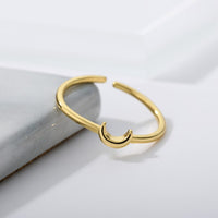 Minimalist Crescent Ring - Nova-Gold-State of Style