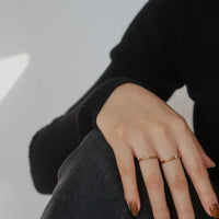 Minimalist Cubic Zirconia Ring – Leona-5-State of Style