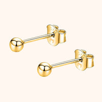 Minimalist Earrings - Lunara-0.2 cm-18K gold plated-State of Style
