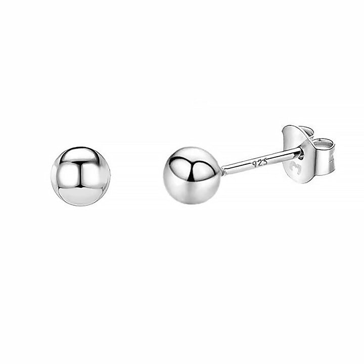 Minimalist Earrings - Lunara-0.3 cm-Silver-State of Style
