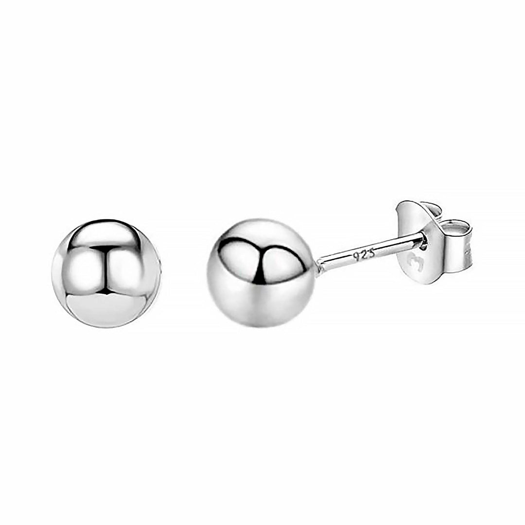 Minimalist Earrings - Lunara-0.4 cm-Silver-State of Style