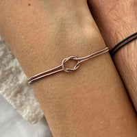 Minimalist Knot Bracelet – Elva-Gold-State of Style