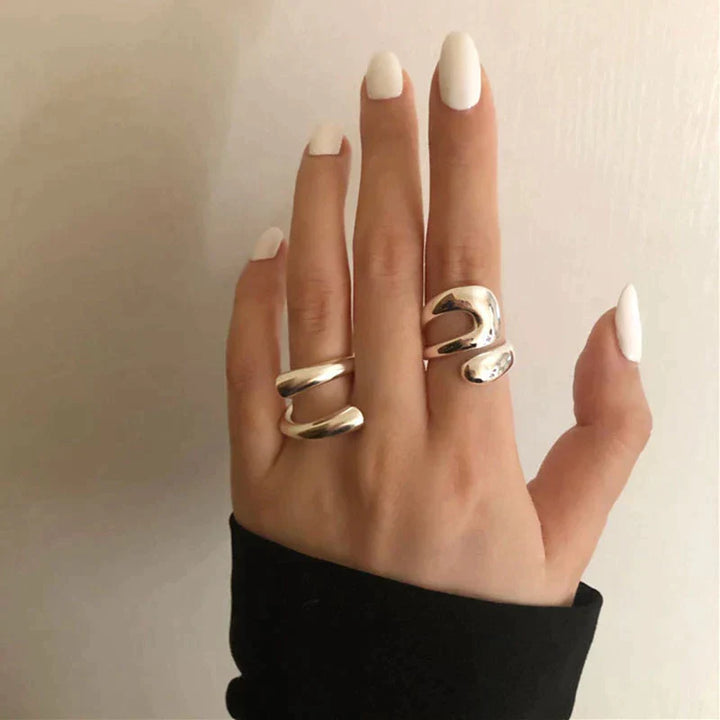 Minimalist Ring Set | Stackable Rings | Elegant Accessories-State of Style