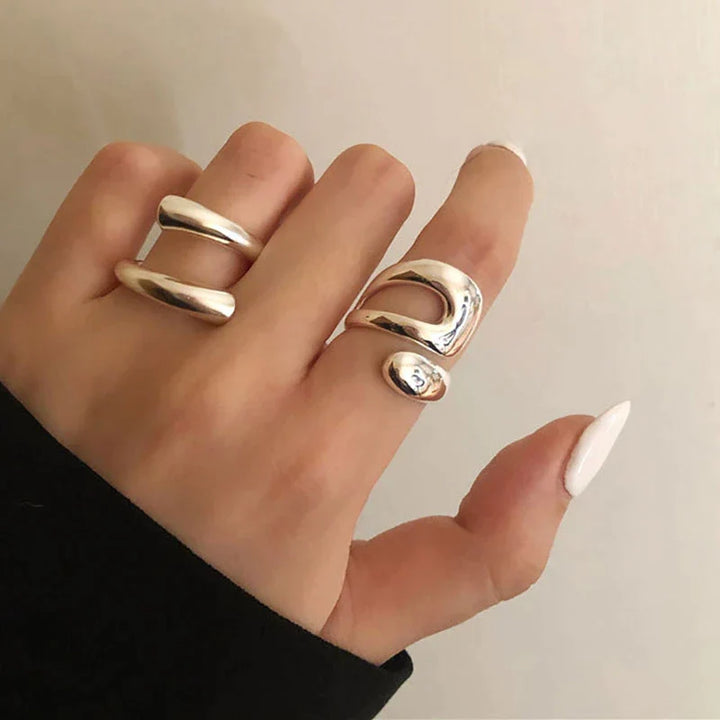 Minimalist Ring Set | Stackable Rings | Elegant Accessories-State of Style