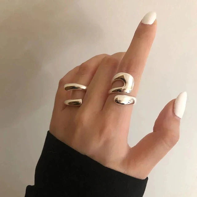 Minimalist Ring Set | Stackable Rings | Elegant Accessories-State of Style