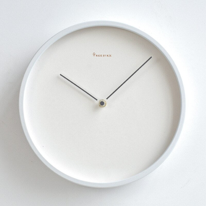 Minimalist Scandinavian Wall Clock - Skara-Grey-25cm-State of Style