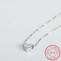 Minimalist Smooth Heart Necklace-State of Style