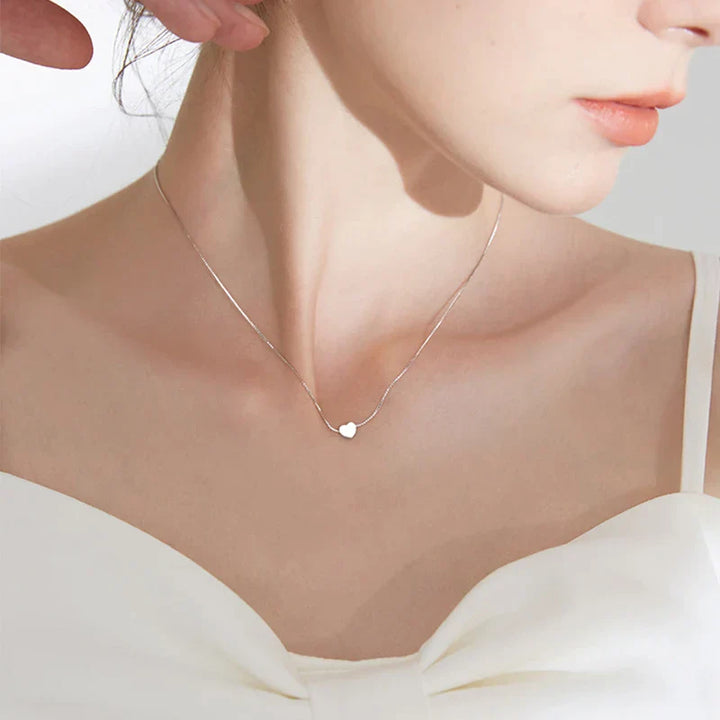 Minimalist Smooth Heart Necklace-State of Style