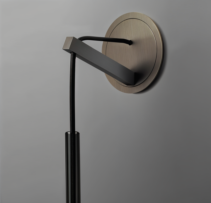 Minimalist Wall Lamp with Smoke Glass - Orvane-State of Style