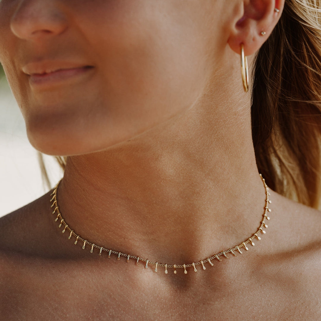 Minimalist Women's Choker - Antigua-Gold-State of Style