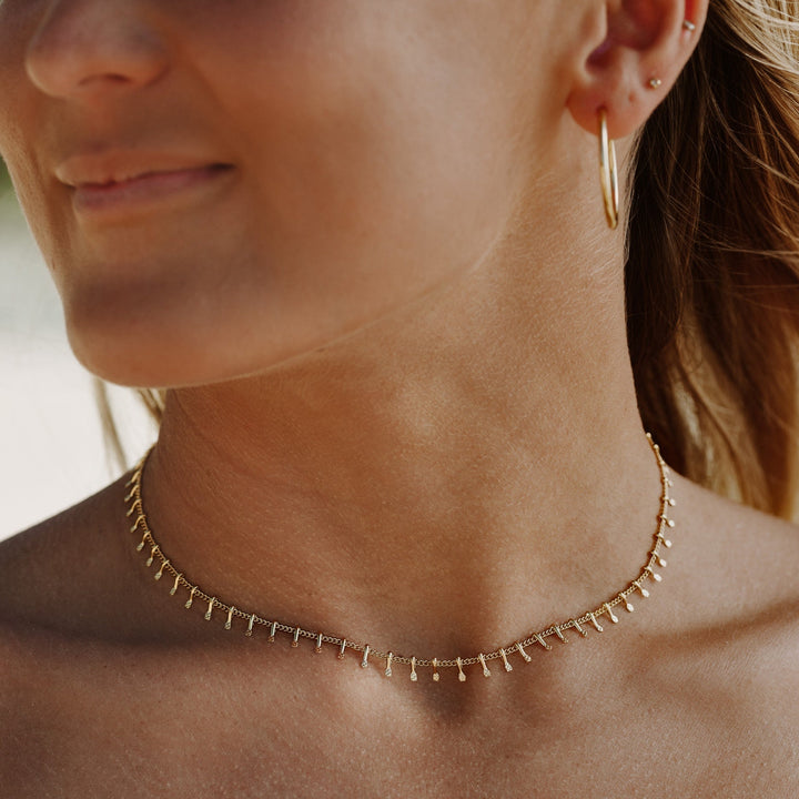 Minimalist Women's Choker - Antigua-Gold-State of Style