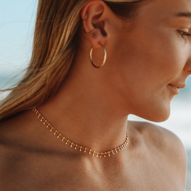 Minimalist Women's Choker - Antigua-Gold-State of Style