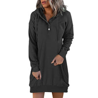 Minimalistic Long Women's Hoodie – Valeria-Pink-S-State of Style