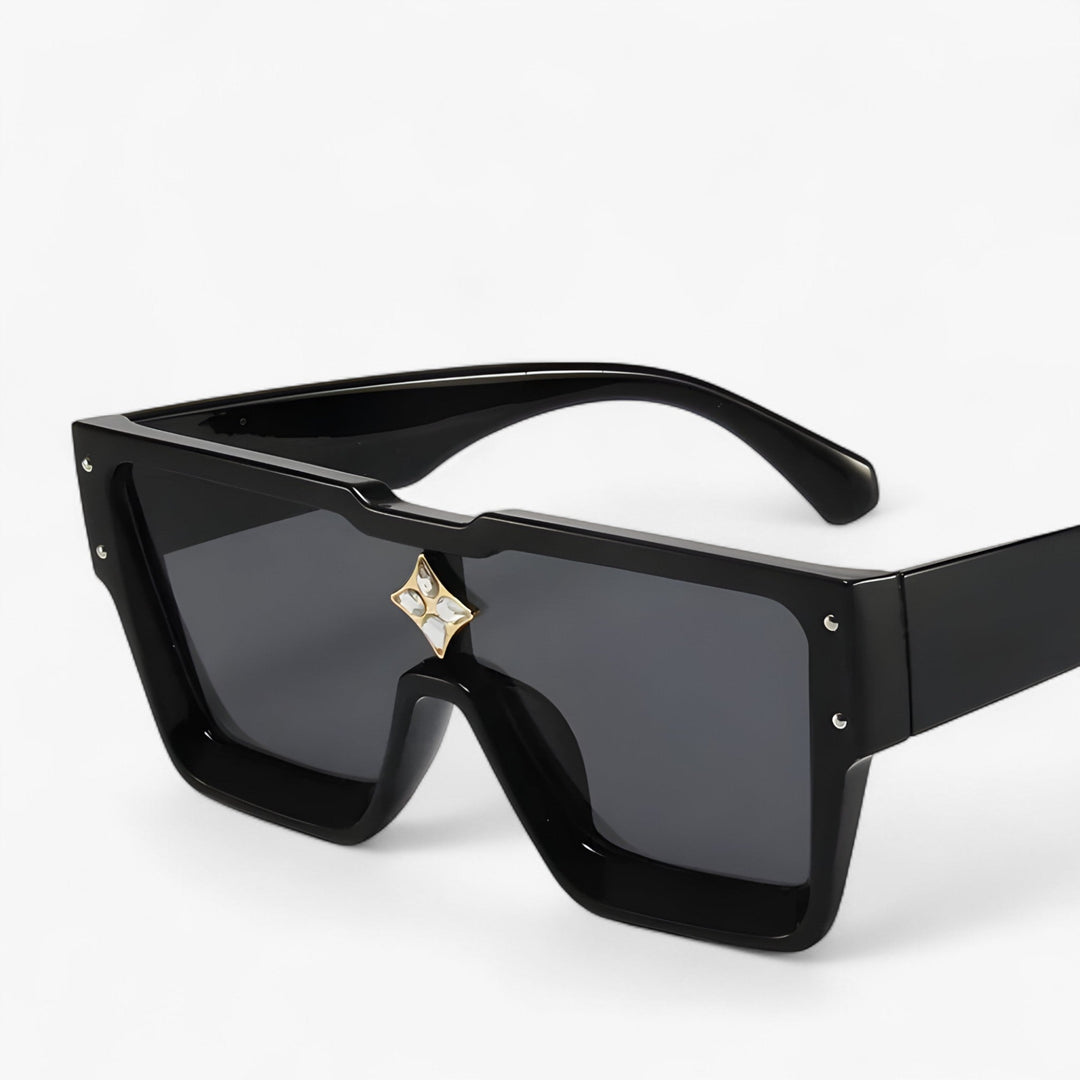 Mirrored Punk Sunglasses – Revik-Black Grey-State of Style