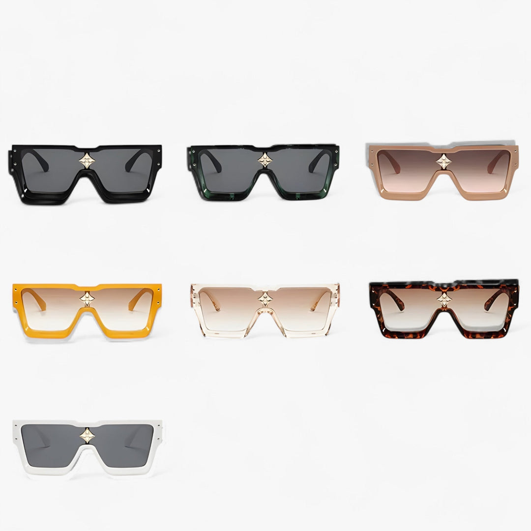 Mirrored Punk Sunglasses – Revik-Champagne Brown-State of Style