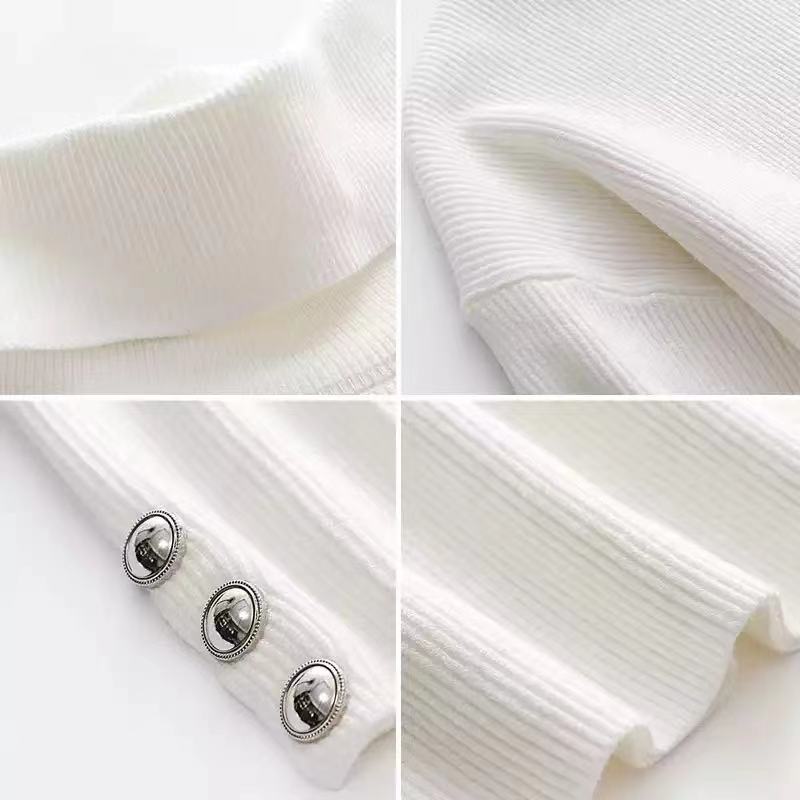 MitzisShirt | Women's Elegant Turtleneck Knit Sweater-Khaki-S-State of Style