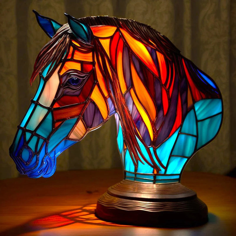 Modern Art Lamp - LumiAura-Horse-15 cm-State of Style