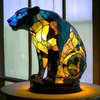 Modern Art Lamp - LumiAura-Leopard-15 cm-State of Style