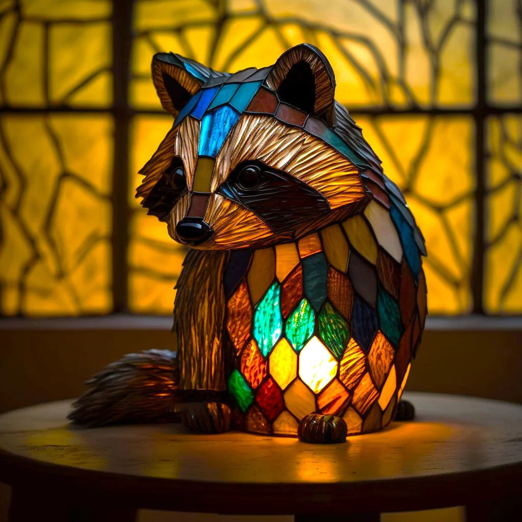 Modern Art Lamp - LumiAura-Racoon-15 cm-State of Style