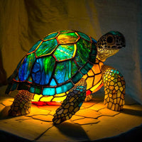Modern Art Lamp - LumiAura-Turtle-15 cm-State of Style