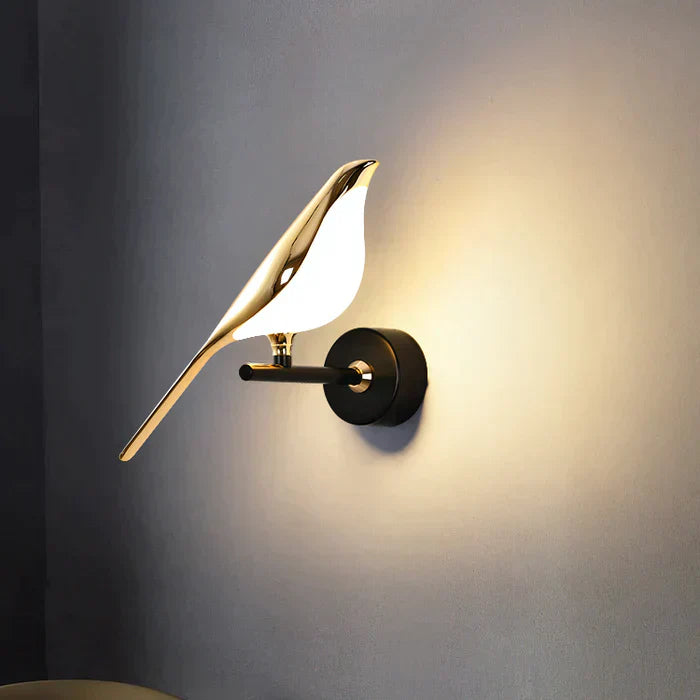 Modern Bird Wall Lamp - AviaryGlow-1 Bird Wall Lamp-State of Style