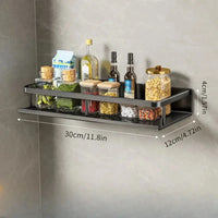 Modern Black Kitchen Rack - MetroRack-30cm-State of Style