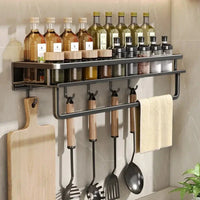 Modern Black Kitchen Rack - MetroRack-30cm-State of Style