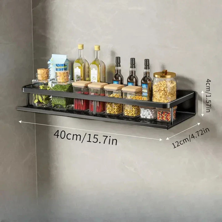 Modern Black Kitchen Rack - MetroRack-Medium-State of Style