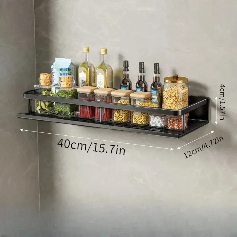 Modern Black Kitchen Rack - MetroRack-Medium-State of Style