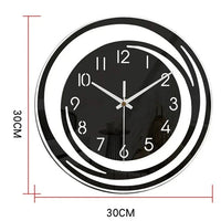 Modern Black Wall Clock in Acrylic - ScandiTime-State of Style