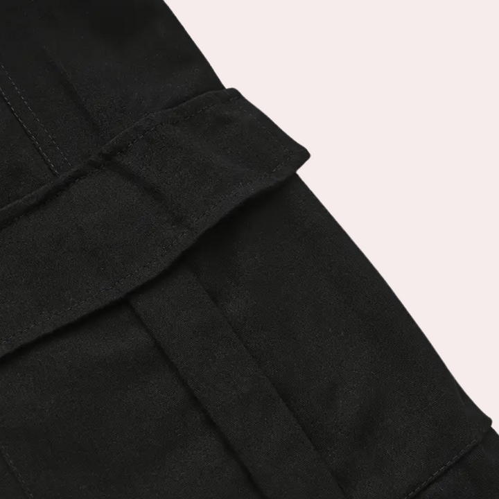 Modern Cargo Trousers for Men - Mason-Black-XS-State of Style