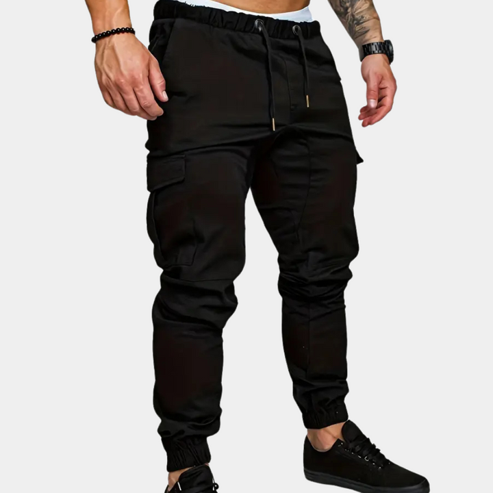 Modern Cargo Trousers for Men - Mason-Black-XS-State of Style