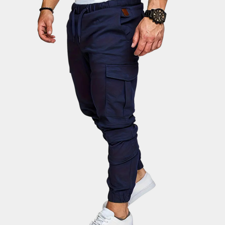 Modern Cargo Trousers for Men - Mason-Blue-XS-State of Style