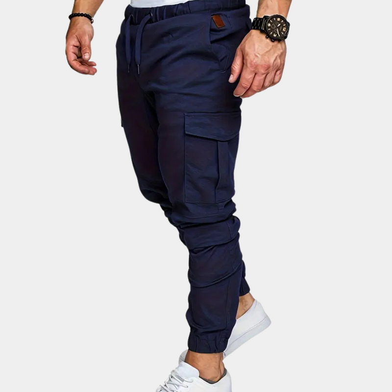 Modern Cargo Trousers for Men - Mason-Blue-XS-State of Style