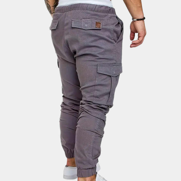 Modern Cargo Trousers for Men - Mason-Gray-XS-State of Style