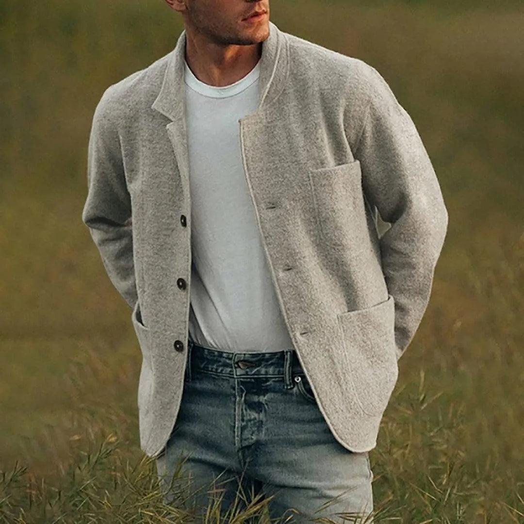 Modern Casual Men's Blazer - Aiden-Grey-S-State of Style