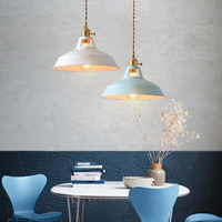 Modern Colourful LED Pendant Light - ChromaLuxe-Blue-Warm White-State of Style