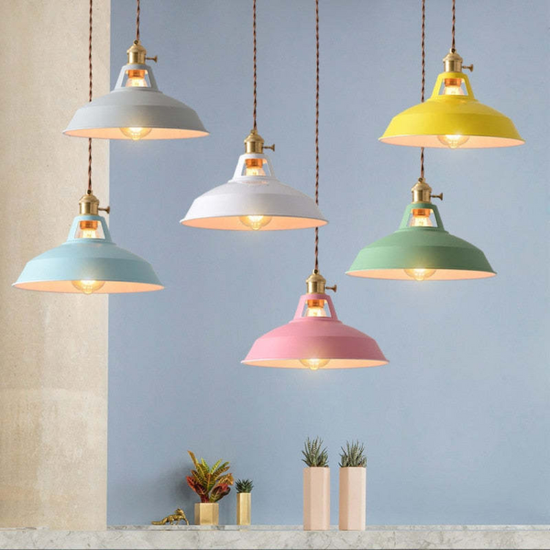 Modern Colourful LED Pendant Light - ChromaLuxe-Blue-Warm White-State of Style