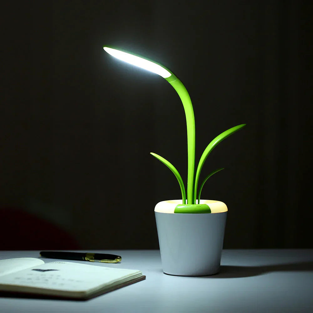 Modern Desk Lamp - LuminaFlex-Blue-State of Style