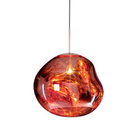 Modern Glass Ceiling Light - LunaLux-Silver-7.87 inches-State of Style