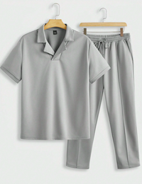 Modern Grey Men's Summer Outfit – Nico-S-State of Style