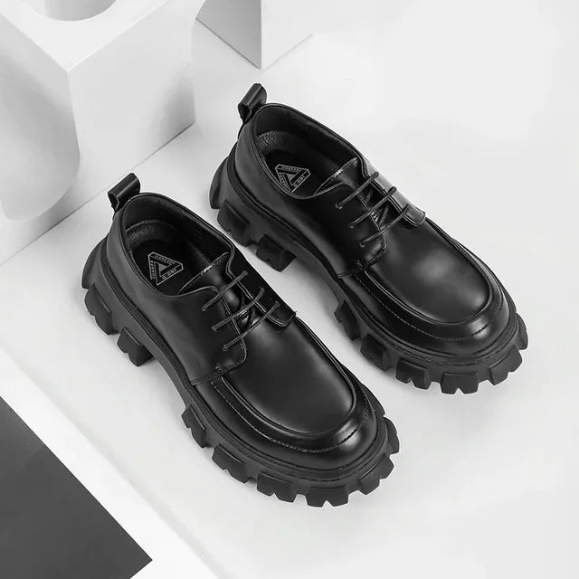 Modern Learning Shoes with Thick Sole - Ethan-Black-5.0-State of Style