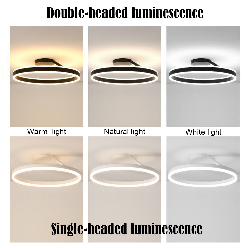 Modern LED Ceiling Lamp - Luminara-3 Colours-Black-A-State of Style