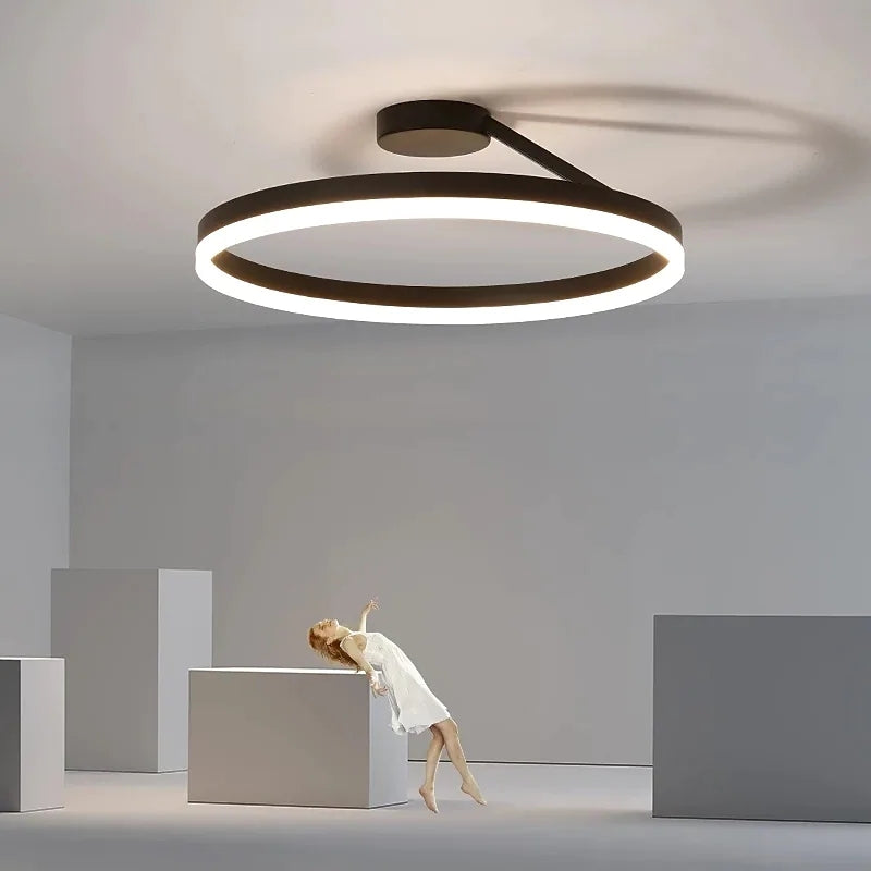 Modern LED Ceiling Lamp - Luminara-3 Colours-Black-A-State of Style