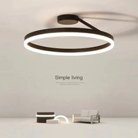 Modern LED Ceiling Lamp - Luminara-3 Colours-Black-A-State of Style