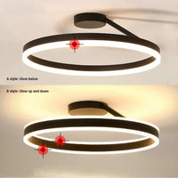 Modern LED Ceiling Lamp - Luminara-3 Colours-Black-A-State of Style
