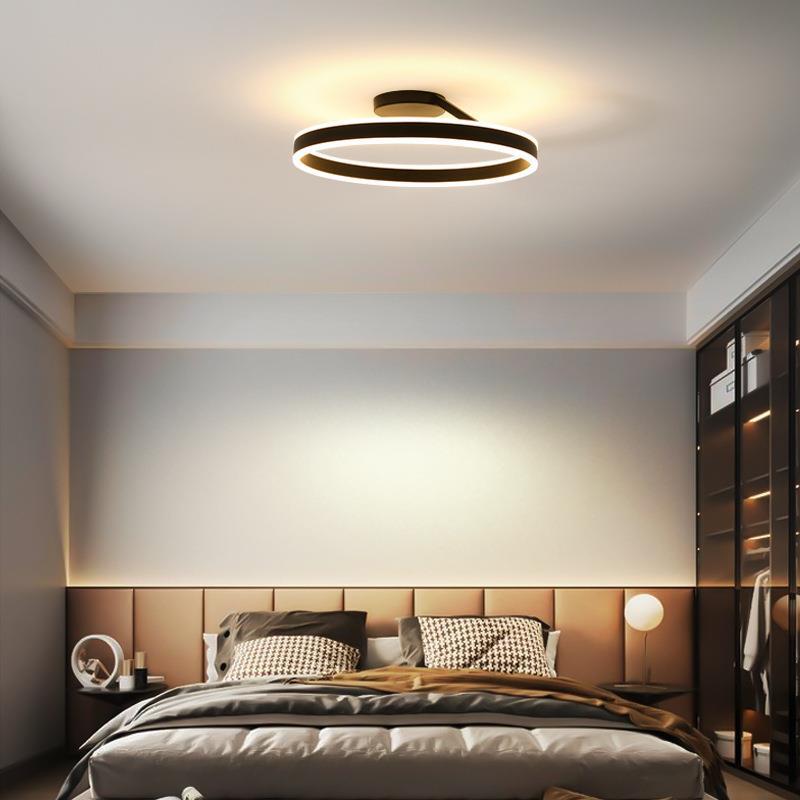 Modern LED Ceiling Lamp - Luminara-Dimmable-Black-B-State of Style