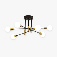 Modern LED Ceiling Light - Lumière Royale-Without Light Bulbs-4 Lamps-State of Style