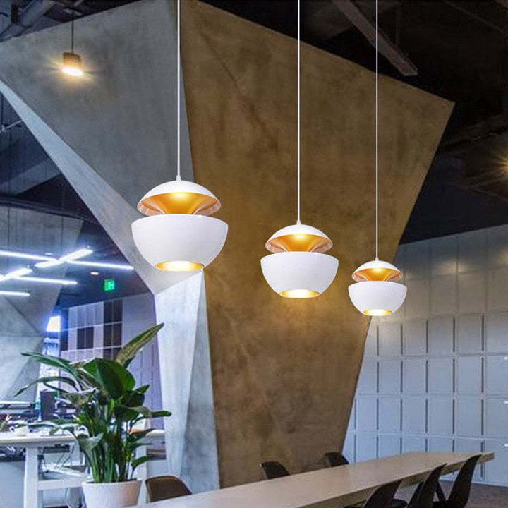 Modern LED Pendant Light - AstraGlow-Small (25 cm)-White-State of Style